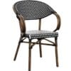 Panda Weave Stacking Outdoor Armchair - 5 Colour Options