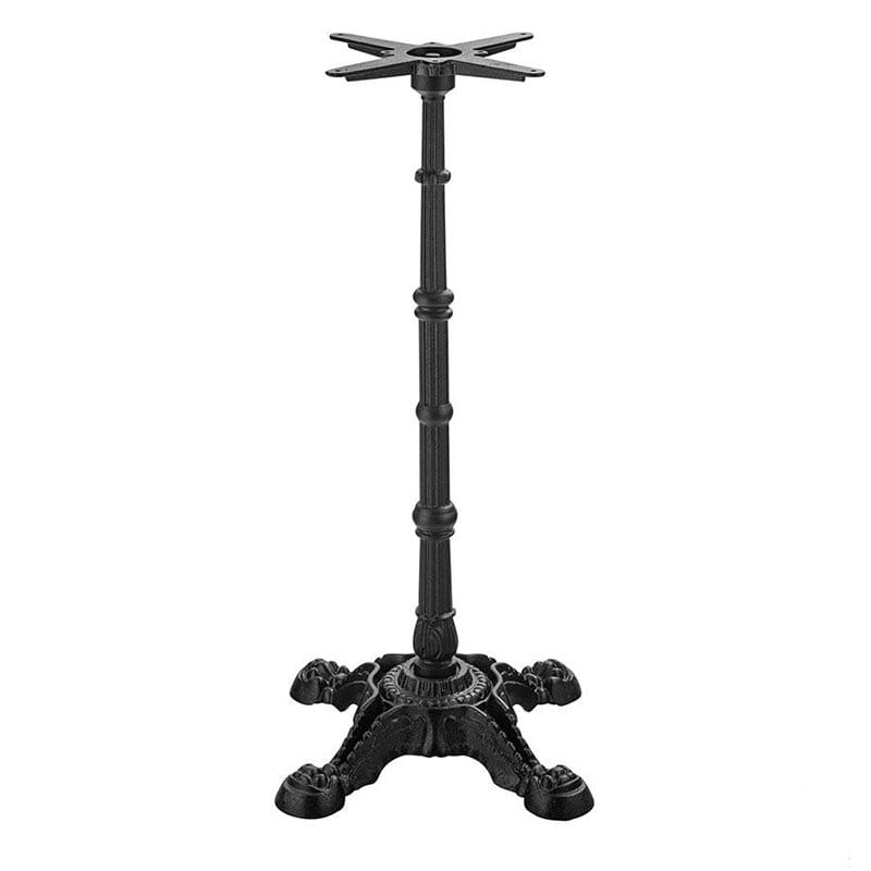 Imperial Self Leveling 4 Leg Cast Iron Table Base - Poseur Height