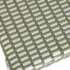 Solent Weave Stacking Outdoor Arm Chair - Green White - Close Up